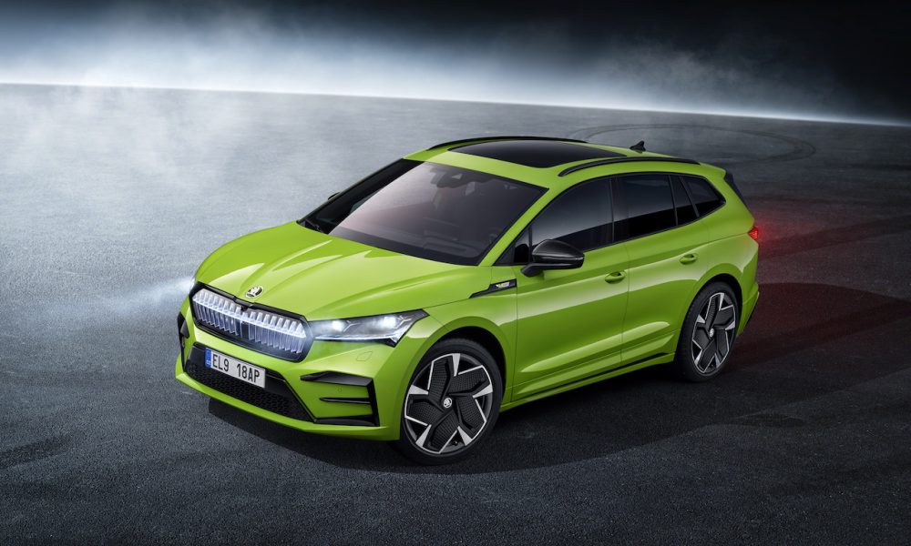 SKODA ENYAQ RS iV 2023 LE SUV ÉLECTRIQUE PASSE EN MODE RS AUTO MAG