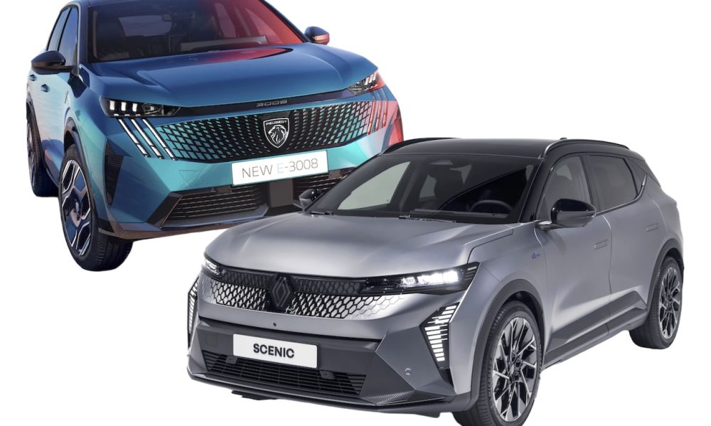 Peugeot E Vs Renault Scenic E Tech Electric Le Duel Bleu